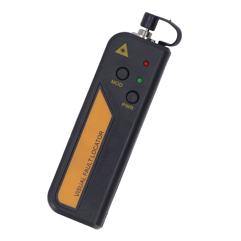 30KM VFL Fiber Optic Visual Fault Locator High Accuracy 2.5mm