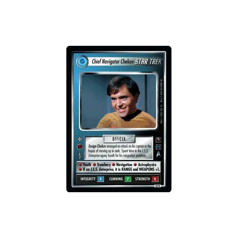 Decipher Star Trek CCG 1E MM Mirror Mirror Chief Navigator