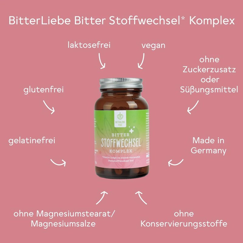 BitterLiebe Bitter Metabolism Complex - 90 High Dose Capsules with