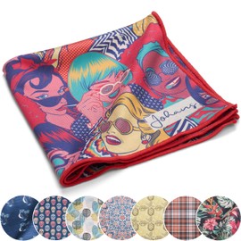 Johans® XXL Microfibre Cloth for Cleaning Smartphone, Tablet, Glasses, Display, Camera, Display Cloth, Glasses Cleaning Cloth, Cleaning Cloth, Optical Quality, 30 x 30 cm (Girls)