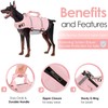 AOFITEE Dog Life Jacket, Dog Life Vest for Swimming Medium,