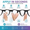 GMS Optical Adhesive Silicone Nose Pads for Glasses |1.3mm Ultra-Thin,