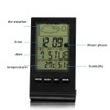 Digital Thermometer Monitor, Accurate Desktop Humidity Meter with Clock Date