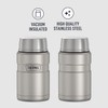 THERMOS Stainless King Vacuum-Insulated Food Jar, 24 Ounce, Matte Steel