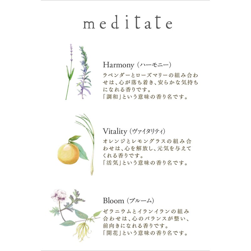 大香 ｍｅｄｉｔａｔｅ ハンドクリーム ウ゛ァイタリティ 38mm×24mm×117mm