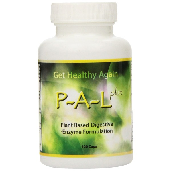 P-A-L plus Plant Based Digestive Enzyme Formulation, 120 Capsules