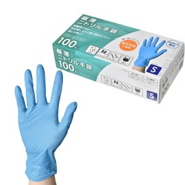Park Lane Ultra-Thin Nitrile Gloves, Small, 100 Pieces, Left and Right Use, Disposable, Food Sanitation Act, Compliant, Commercial Use, Nursing, Cooking, Kitchen, Powder Free..