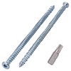 SKIR'CO (Pack of 10) Concrete Screws Galvanised 7.5 x 182mm
