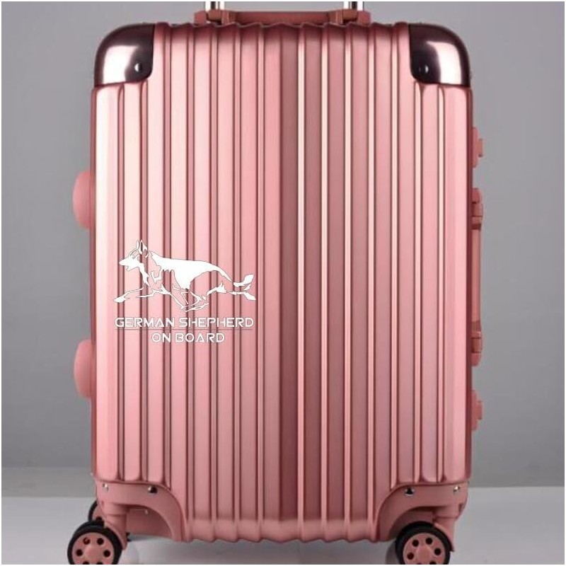 Car Sticker 22 cm White German Shepherd Car Sticker White