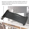 PCIE 4.0 X16 Extender Riser Cable Plug and Play High