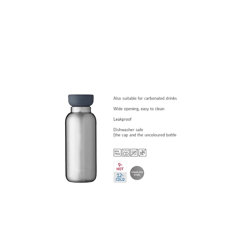 Mepal Thermal Ellipse 350ml Nordic Green - Keeps Drinks Cold