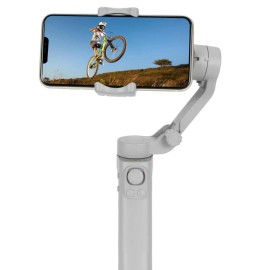 3-Axis Smartphone Gimbal Stabilizer - 0.5lbs Foldable, Face Tracking Anti-Shake