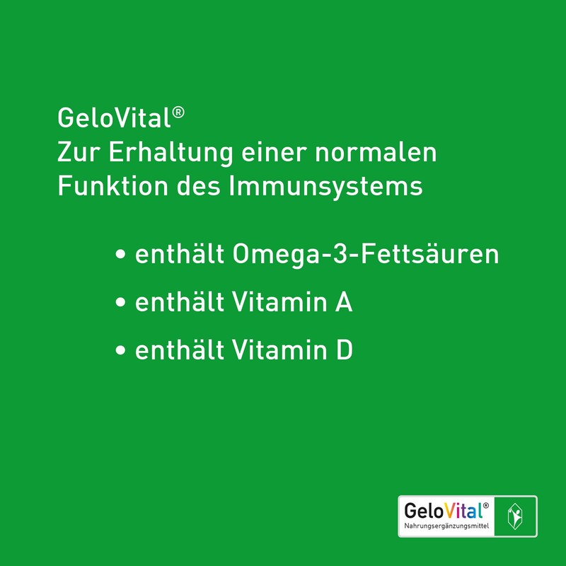 GeloVital Capsules, pack of 100, to maintain a normal function