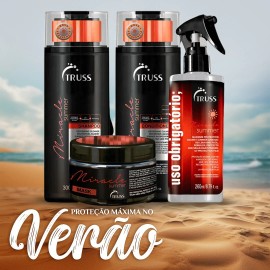 Miracle TRUSS Miracle Summer Conditioner – UV & Color Protection – 300ml / 10.14 fl oz