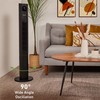 HOLMES STACK-N-CONNECT 45" Digital Tower Fan, ClearRead Display, Bonus Storage