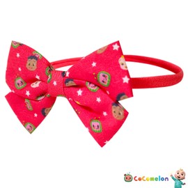 LUV HER Baby Accessories Adorable CocoMelon Baby Headband Bows Soft Elastic Newborn Girl Essentials
