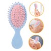 Healvian 3pcs Portable Scalp Massage Comb Set Travel Hair Brush