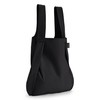 Notabag Original Water Resistant Reusable Foldable Bag and Backpack (Black),