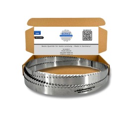 Uddeholm Band Saw Blades Swedish Steel 2050 - 2500 mm Width 25 mm for Wood (2130 mm x 25 mm x 0.5 mm T8 mm)