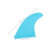 BESPORTBLE Inflatable Surfboard Fins 1 Pair Tail Fin Set Improve