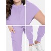 niaahinn Scrubs Set for Women Nurse Uniform Jogger Suit Stretch