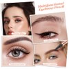 LOPHE Eyebrow Pen with 4 Fork Tip, Long-lasting Waterproof Eyebrow