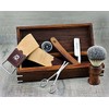 Complete Rosewood Old Style Classic Barber Shaving Set Perfect Men