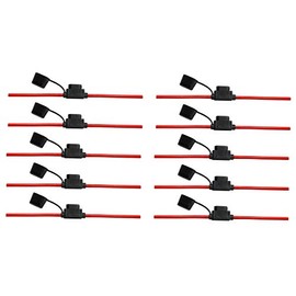 Offgridtec Standard Blade Fuse Holder for Car Blade Fuses 4 mm² Pack of 10