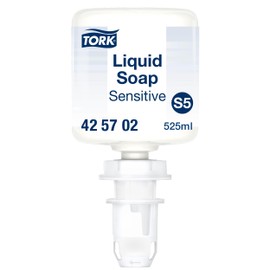 Tork Sensitive Hand Mini Liquid Soap S5, Allergy Friendly, 1 x 525 ml, 425202