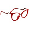 Zeelool Cat Eye Glasses Frame for Women Jacqueline FP0669-01 Red