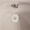 Danco Bathtub Drain Hair Catcher with In-Drain Basket and Strainer