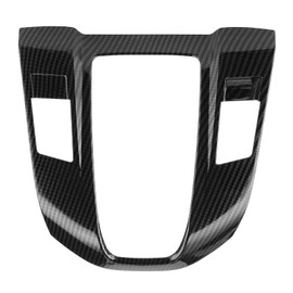BOROCO Gear Shift Box Panel Cover Trim, Carbon Fiber Center Console Gear Shift Panel Cover Trim Fit for Honda CRV 2017‑2020