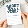 Shout Out Cards For Employees, Office Staff, and Students -