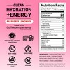 Ascent Clean Hydration + Energy Electrolytes Powder - 100mg Caffeine,