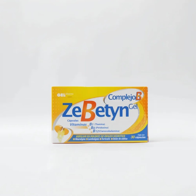 Complejo B Vitaminas B1, B6 Y B12 Caja Con 30