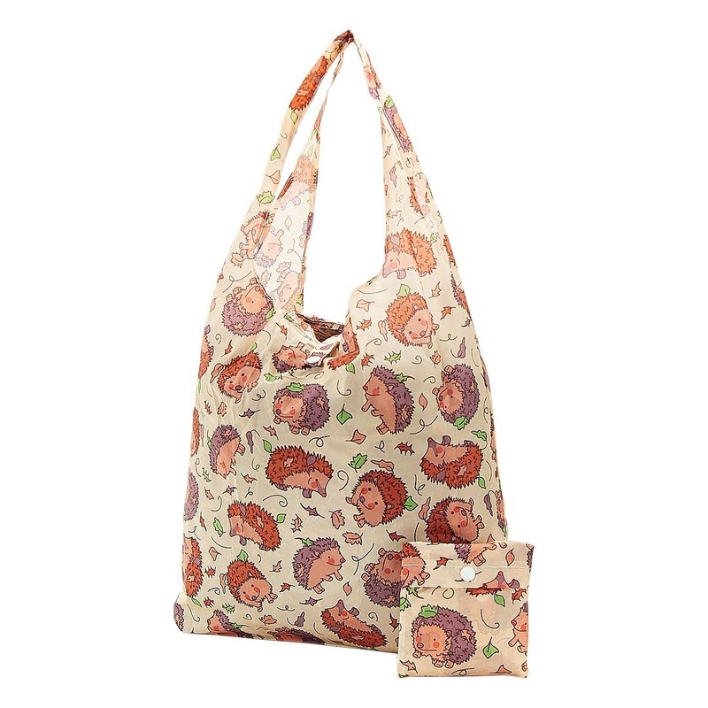 Eco Chic Lightweight Foldable Reusable Shopping Bag | Water Resistant