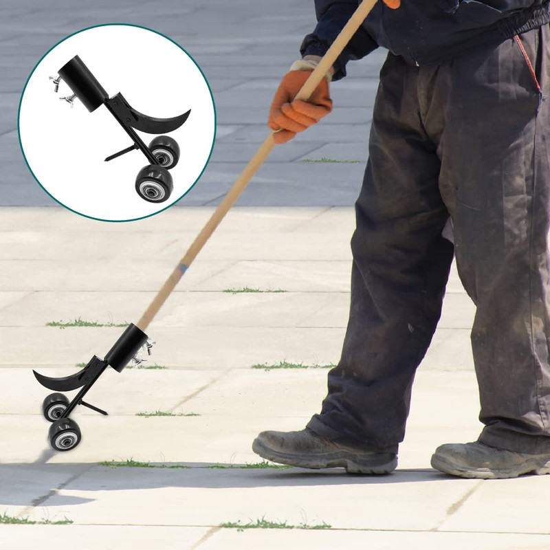 Miyobing Hook Weed Remover Tool, 2 in 1 Patio Weeding