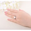 Silver Heart Cremation Urn Ring for Women S925 Sterling Memorial