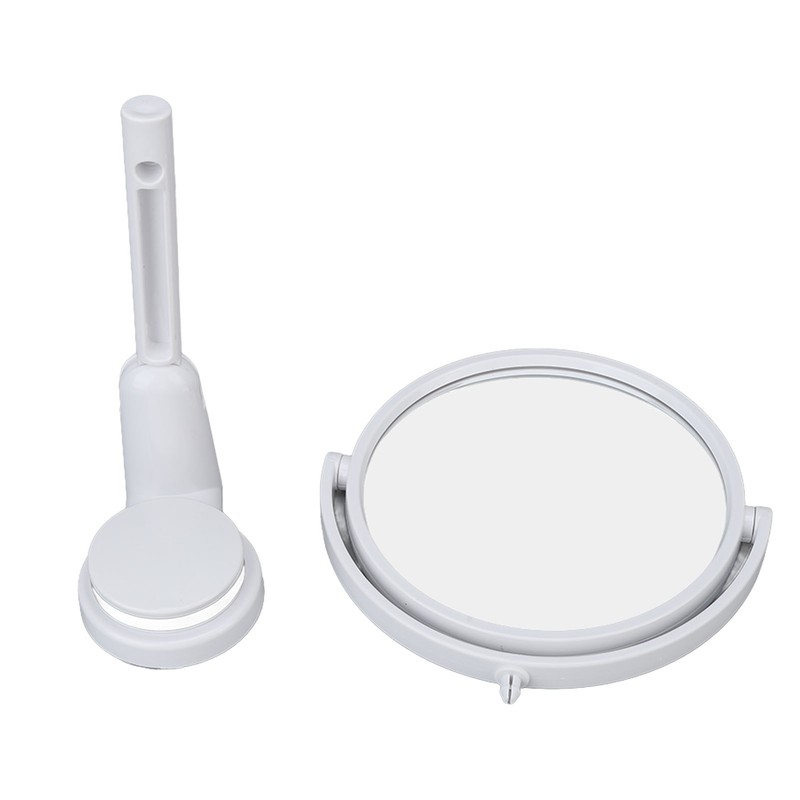 Wall Mount Makeup Mirror 360 Degree Rotation Clear Undistorted Single