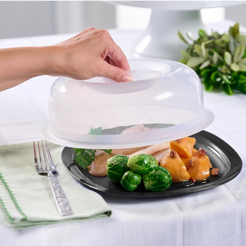 Tupperware Microwave Plate Cover, Dishwasher Safe and BPA Free (Set