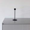 Candlestick 21cm Black