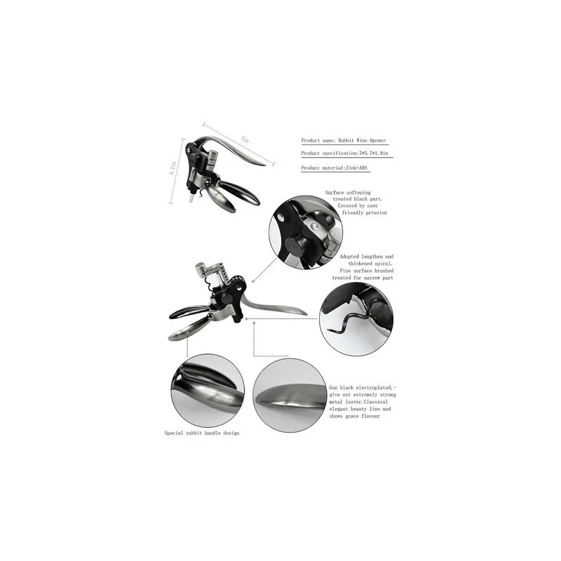 Sacacorchos Kit Completo En Caja Iccker Wine Opener Set