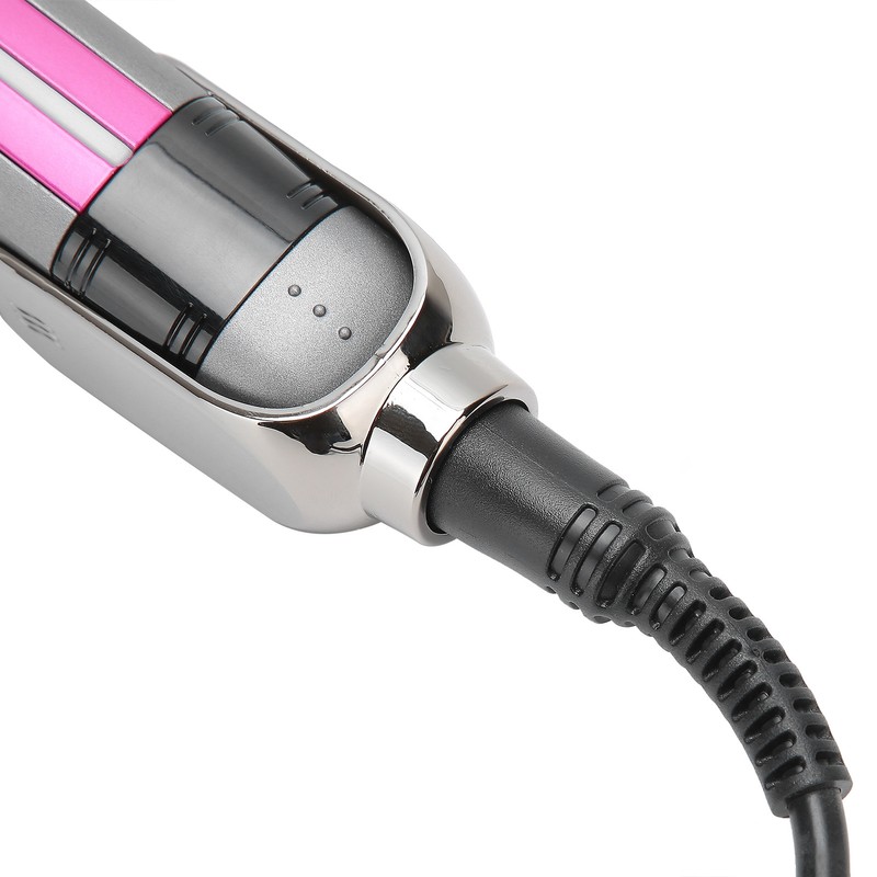 Professional Hair Straightening Ceramic Heating Plate Straightener LCD Display Hairdressing