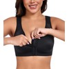 HACI Front Closure Posture Bra for Women Back Support Wirefree