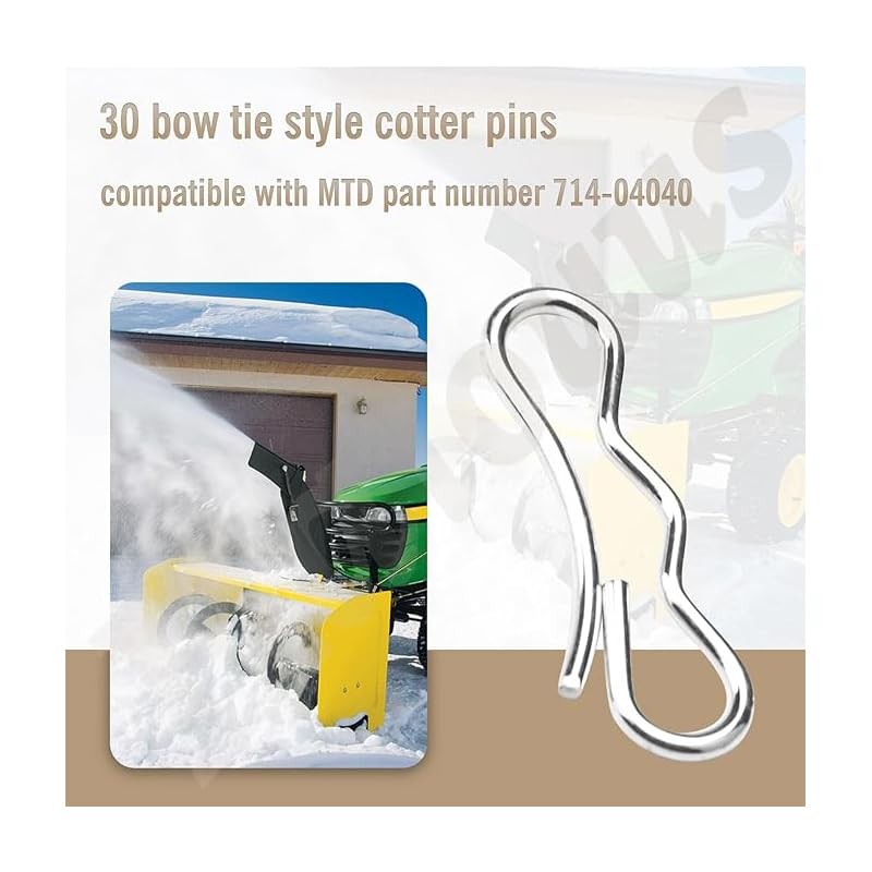 30 Pcs Bow Tie Lock,194209 194208 Bow Tie Lock Cotter