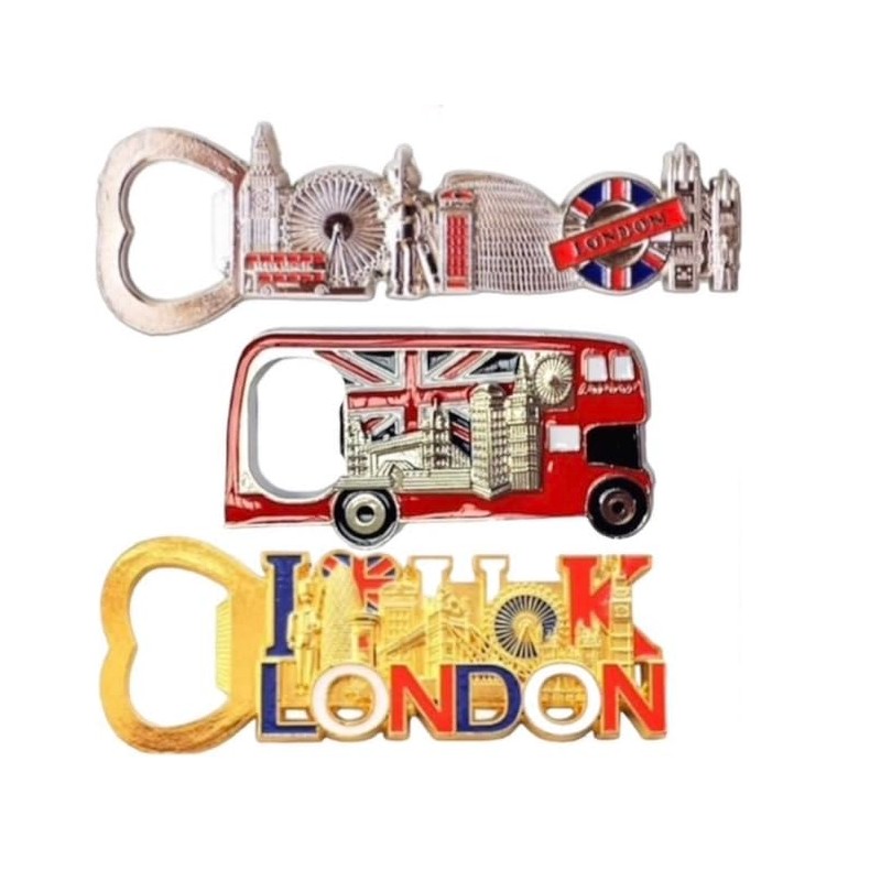 12 x I Love London Magnets Keyrings British England Key