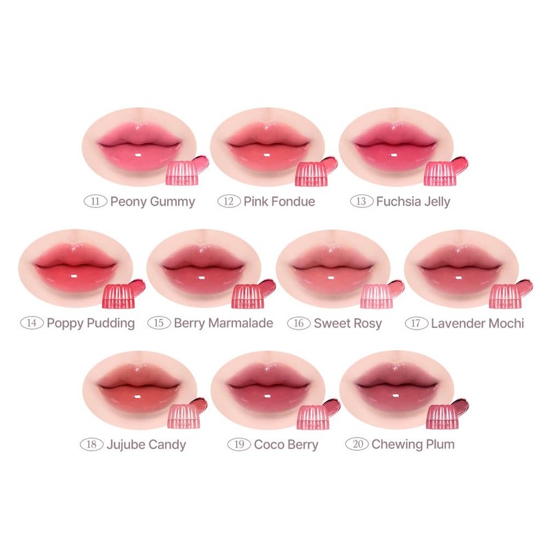 Dasique Chewing Glow Pot #19 Coco Berry 0.14 oz |