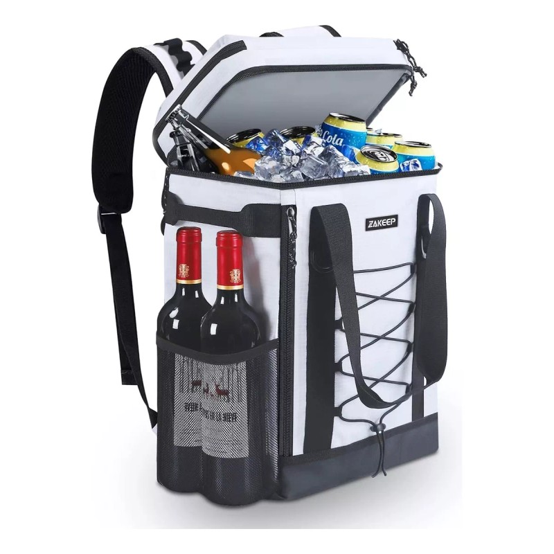 Zakeep Mochila Termica Hielera Impermeable Picnic Alimento Almuerzo