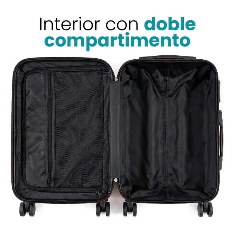 Maleta De Mano 20in Capri Cabina Carry On 10kg Candado
