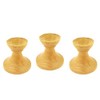 Needzo Pysanky Egg Holder Set of 3 for Wooden Egg